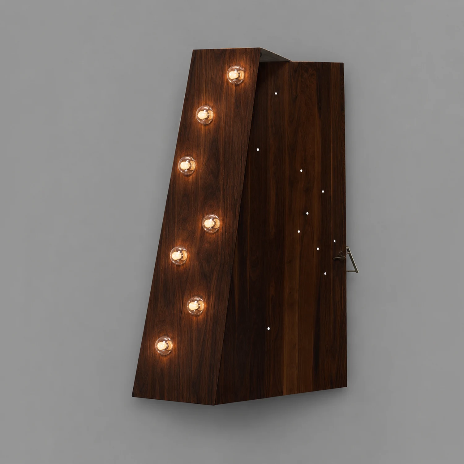 Round Bowl Glass LED Waterproof Transparent Rustic Outdoor Wall Lights - Lumpaz
