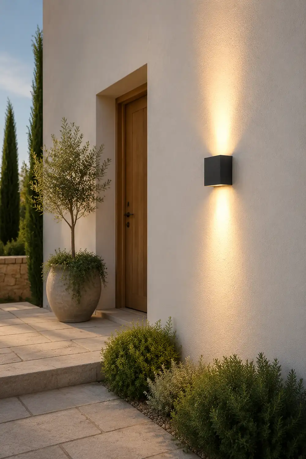 Rectangular Waterproof Up Down Lighting Led Modern Wall Washer Lights - Lumpaz
