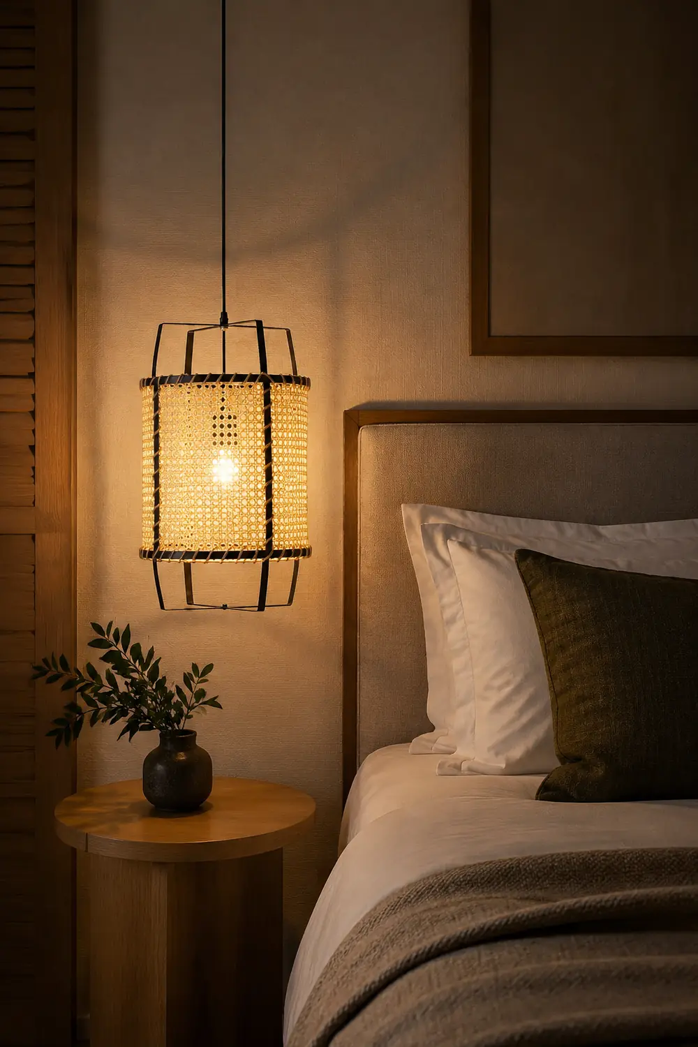 Rattan Cane Pendant Lamp - Lumpaz