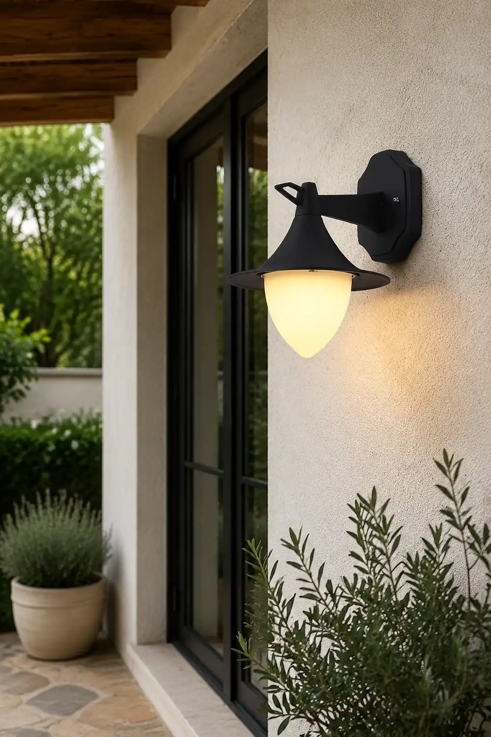 Retro Classic Outdoor Waterproof LED Wall Light for Villa Balcony Garden - Lumpaz