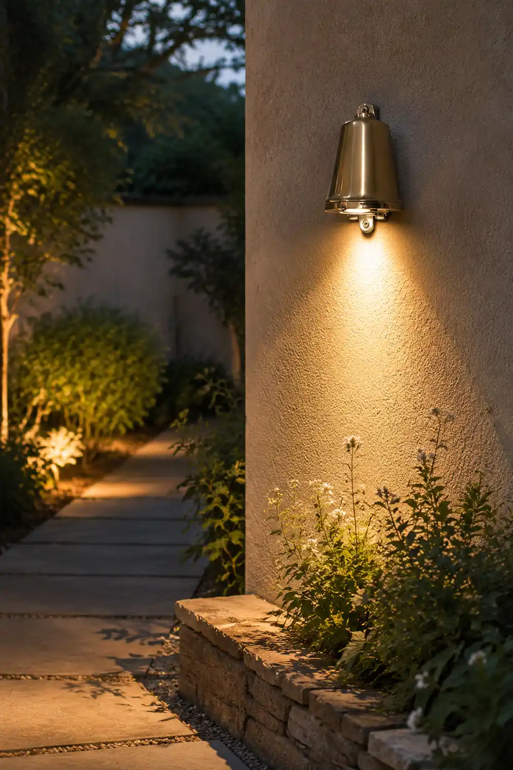Vintage Bell-shaped Wall Lamp Outdoor Wall Lights Fixture LED Wall Sconce Lighting - Lumpaz