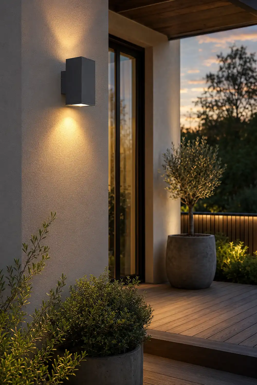 Waterproof LED Exterior Wall Sconces for Villa Outdoor Patio Balcony - Lumpaz