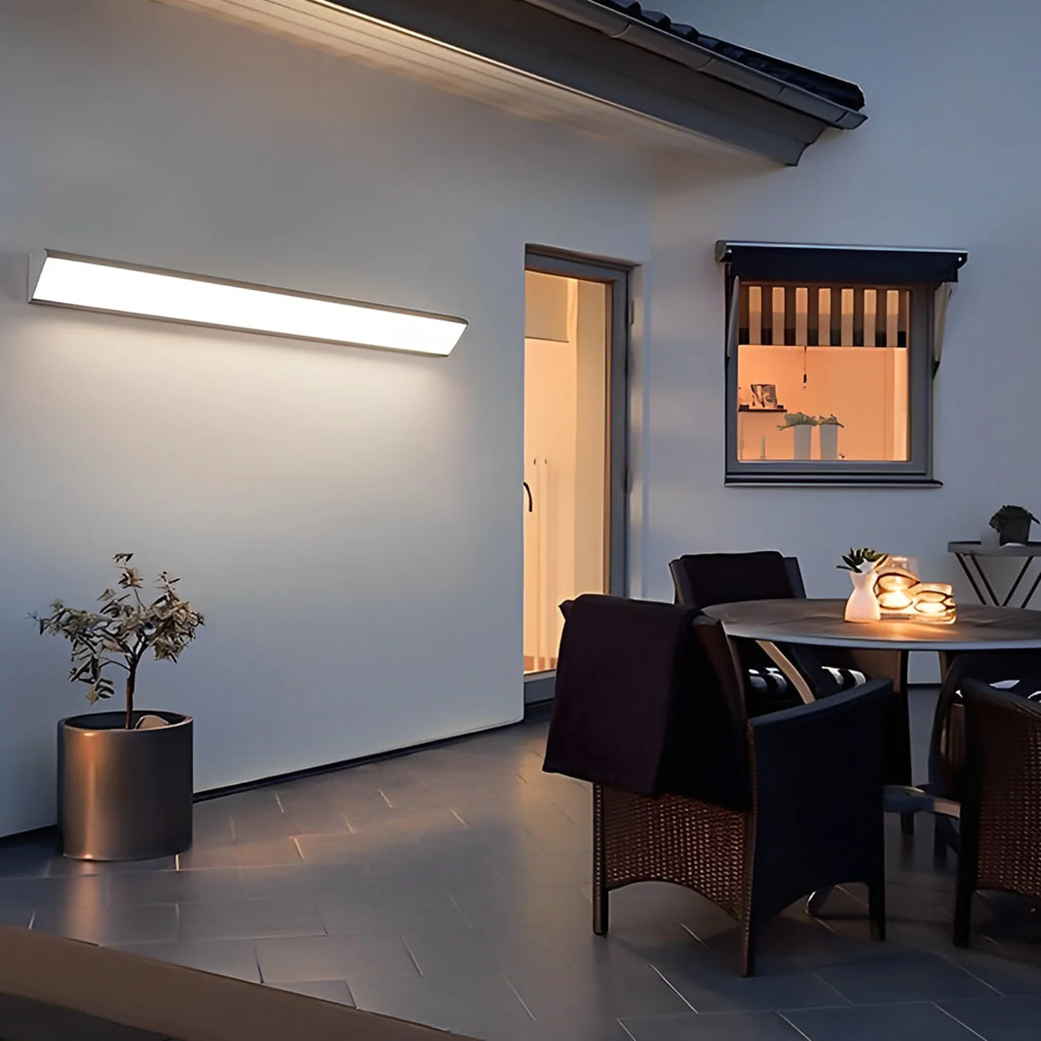 Minimalist Waterproof LED Modern Outdoor Wall Light Fixture Wall Lamp - Lumpaz