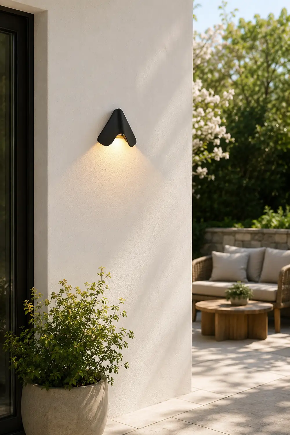 Creative Modern Wall Sconces LED Doorplate Lamp Waterproof Wall Lights Fixture Indoor Outdoor - Lumpaz
