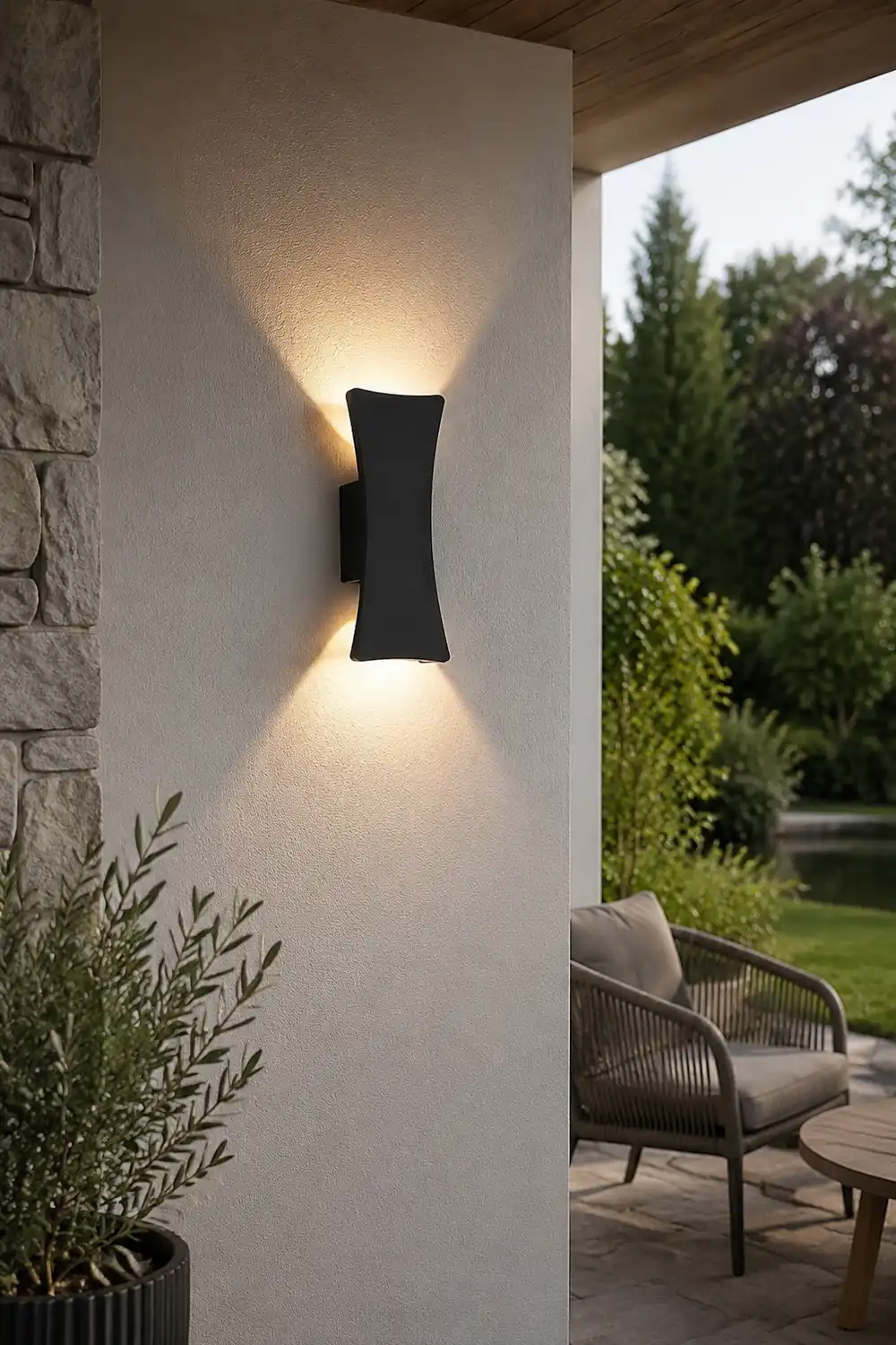Creative Up and Down Lights LED Outdoor Wall Lights Wall Lamp Wall Sconce Lighting - Lumpaz