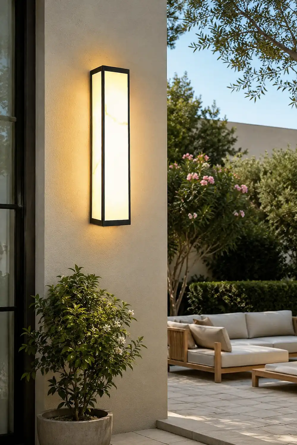 Rectangle Outdoor Wall Lights LED Wall Lamp Wall Sconce Lighting Wall Mounted Lights - Lumpaz