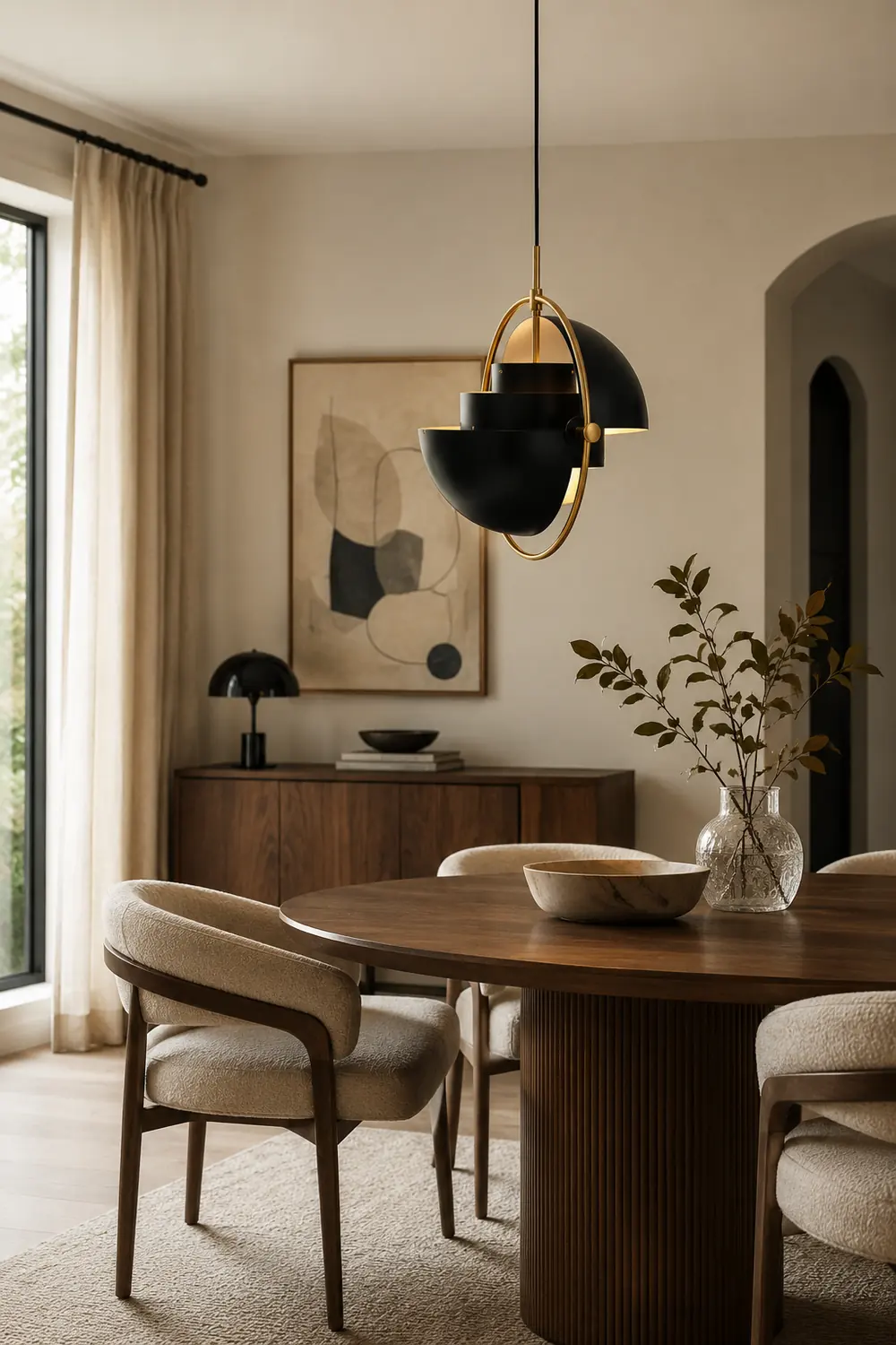 Deformed Ball Pendant Light - Lumpaz