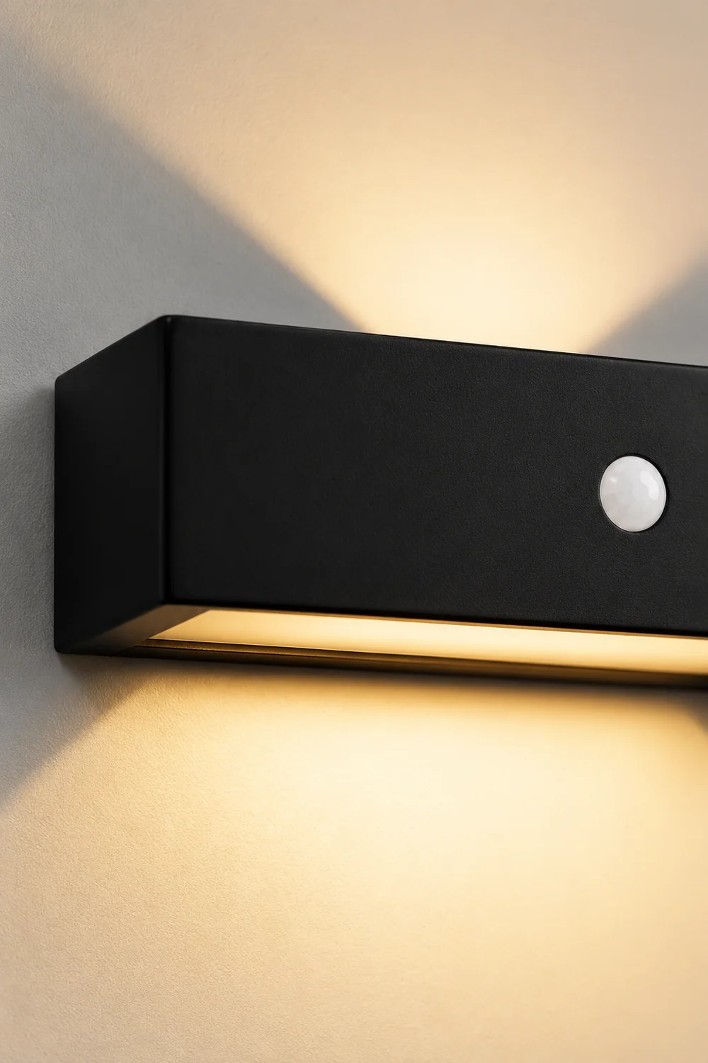 Waterproof LED Up and Down Lights Motion Sensor Modern Solar Wall Lamp - Lumpaz