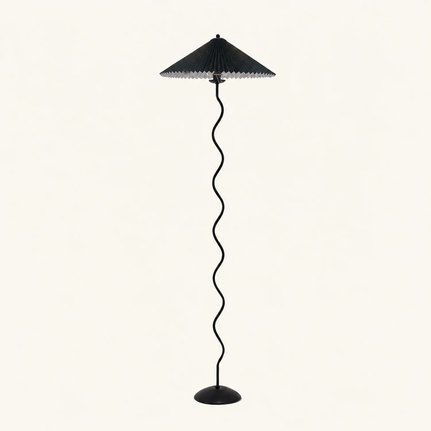 Wiggly Pleated Floor Lamp - Lumpaz