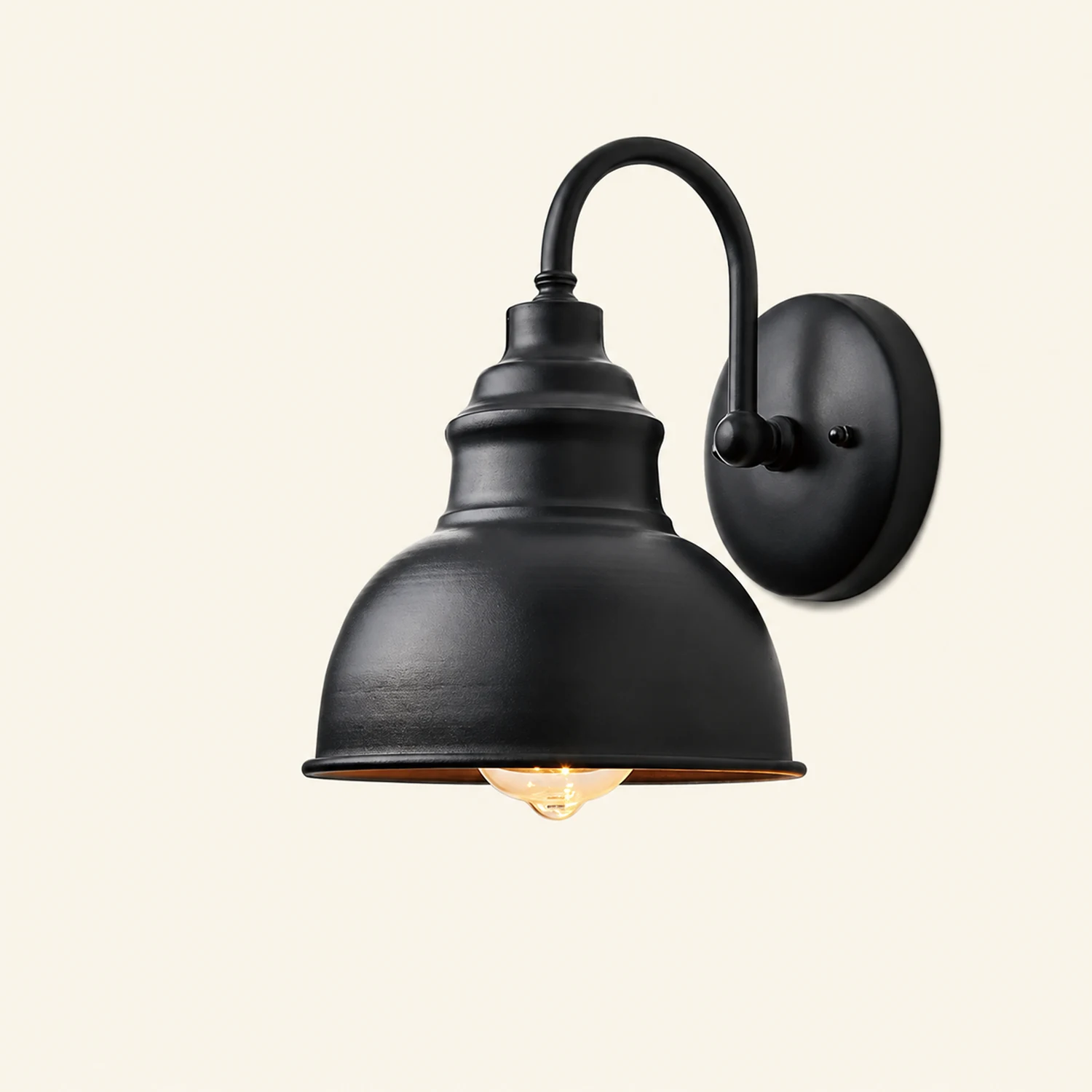 Retro Outdoor Waterproof Balcony Exterior Wall Light Gate Light with Light Sense - Lumpaz
