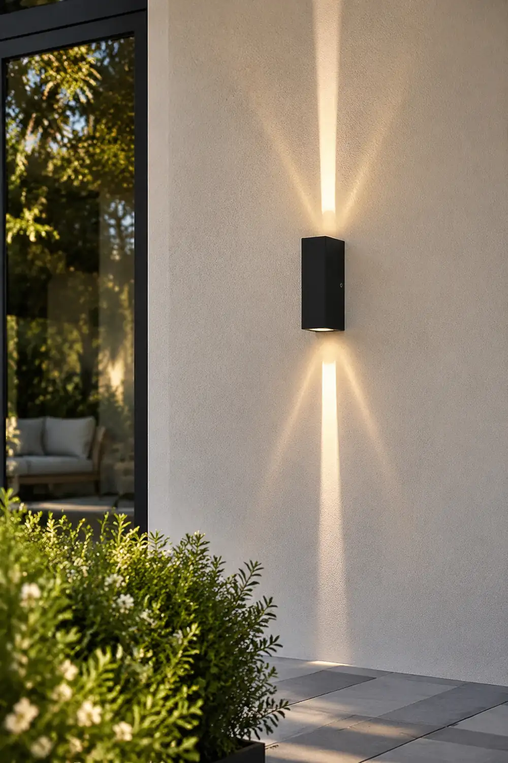 Waterproof Multipurpose Up Down Lighting Spotlight Outdoor Wall Lights - Lumpaz