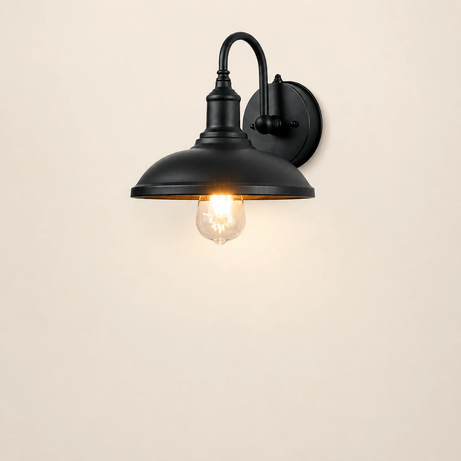 Retro Outdoor Waterproof Induction LED Wall Sconces Balcony Stair Garden Light - Lumpaz