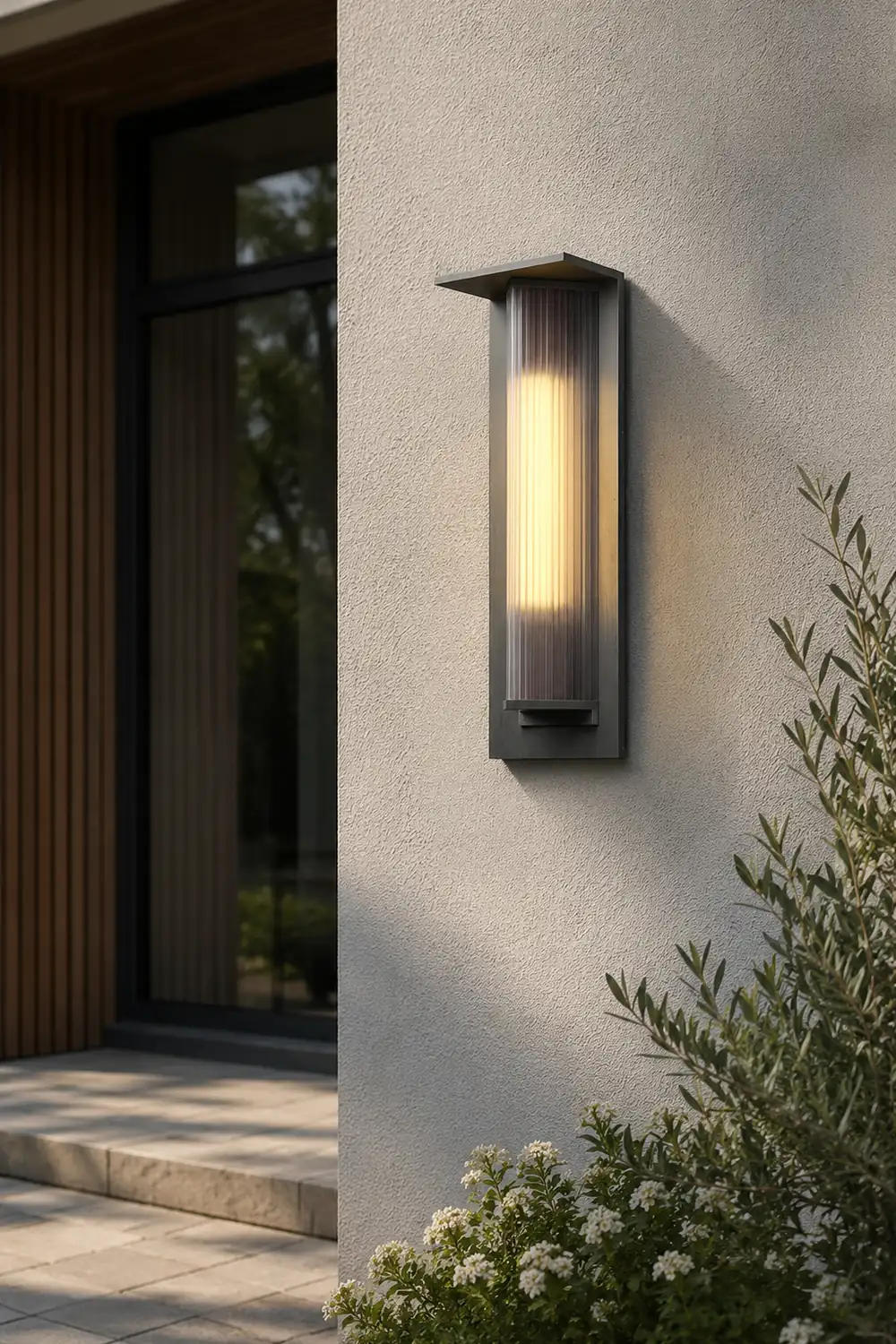 Waterproof LED Solar Vintage Outdoor Wall Light Fixture Wall Lamp - Lumpaz