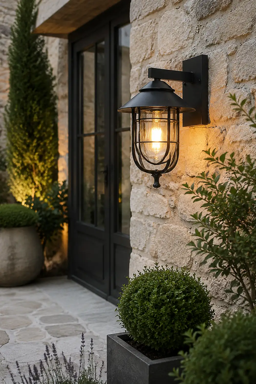 Vintage Industrial Style Outdoor Wall Lights Wall Lamp Wall Sconce Lighting - Lumpaz