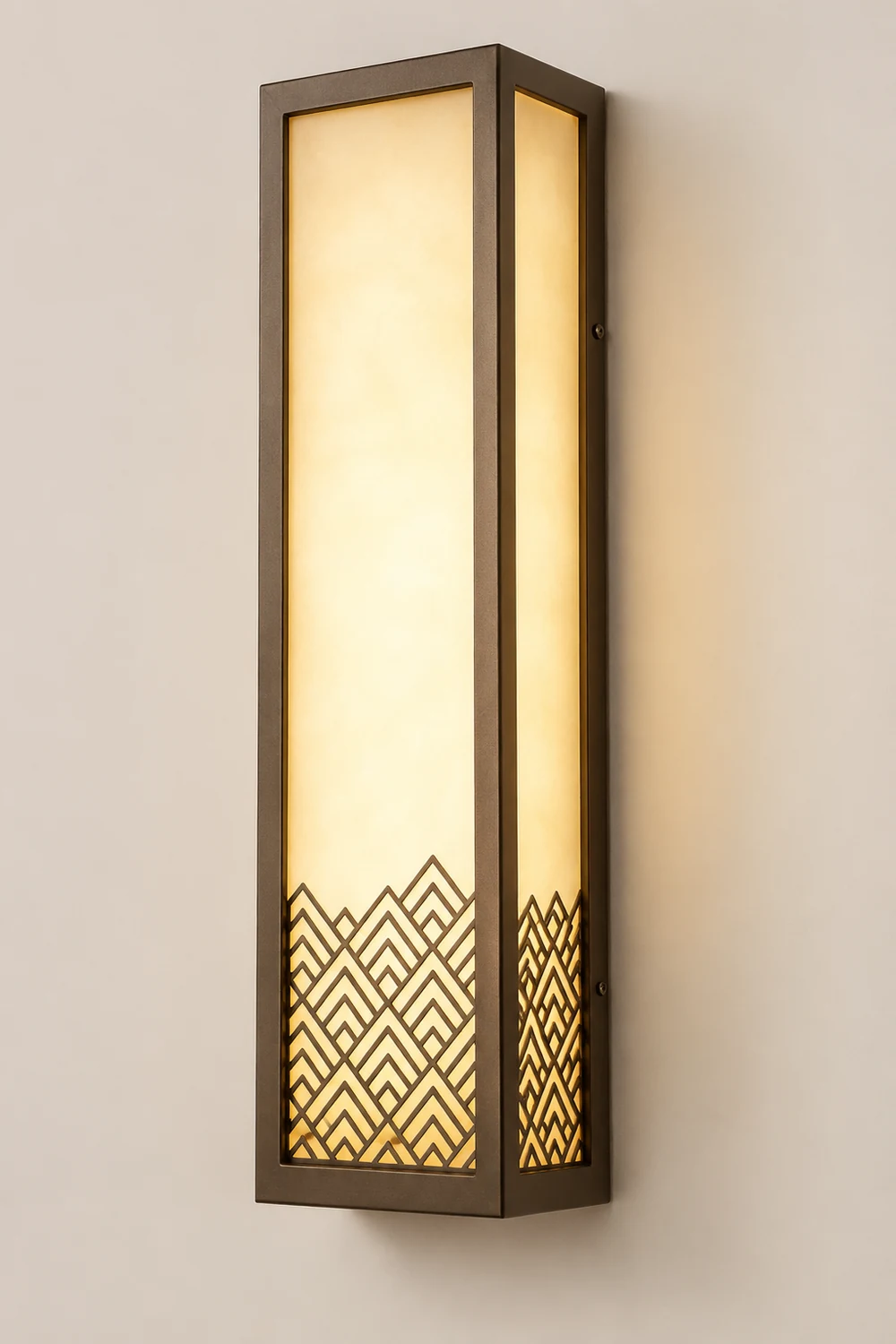Vintage Waterproof Stainless Steel Brown Wall Lamp Exterior Lights - Lumpaz