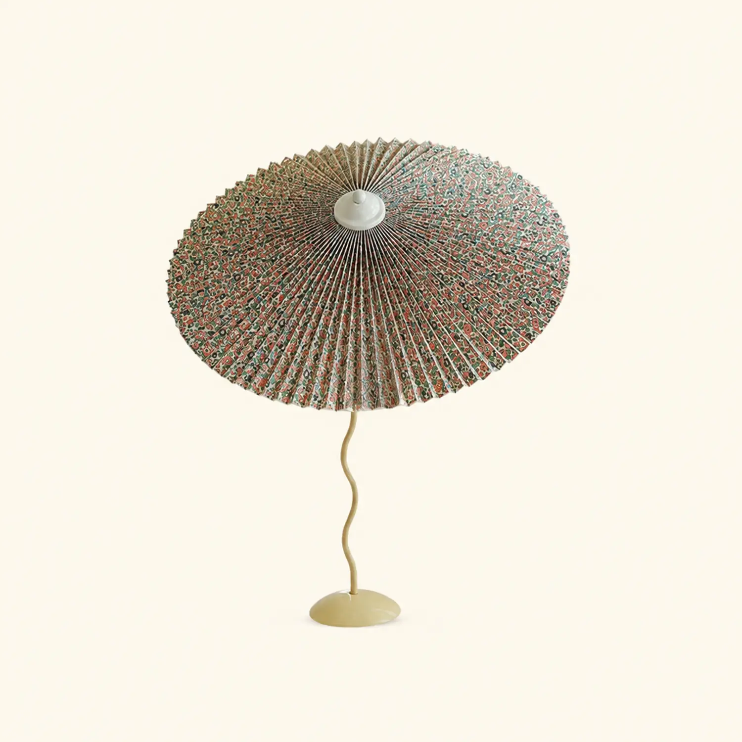 Wiggly Pleated Table Lamp - Lumpaz