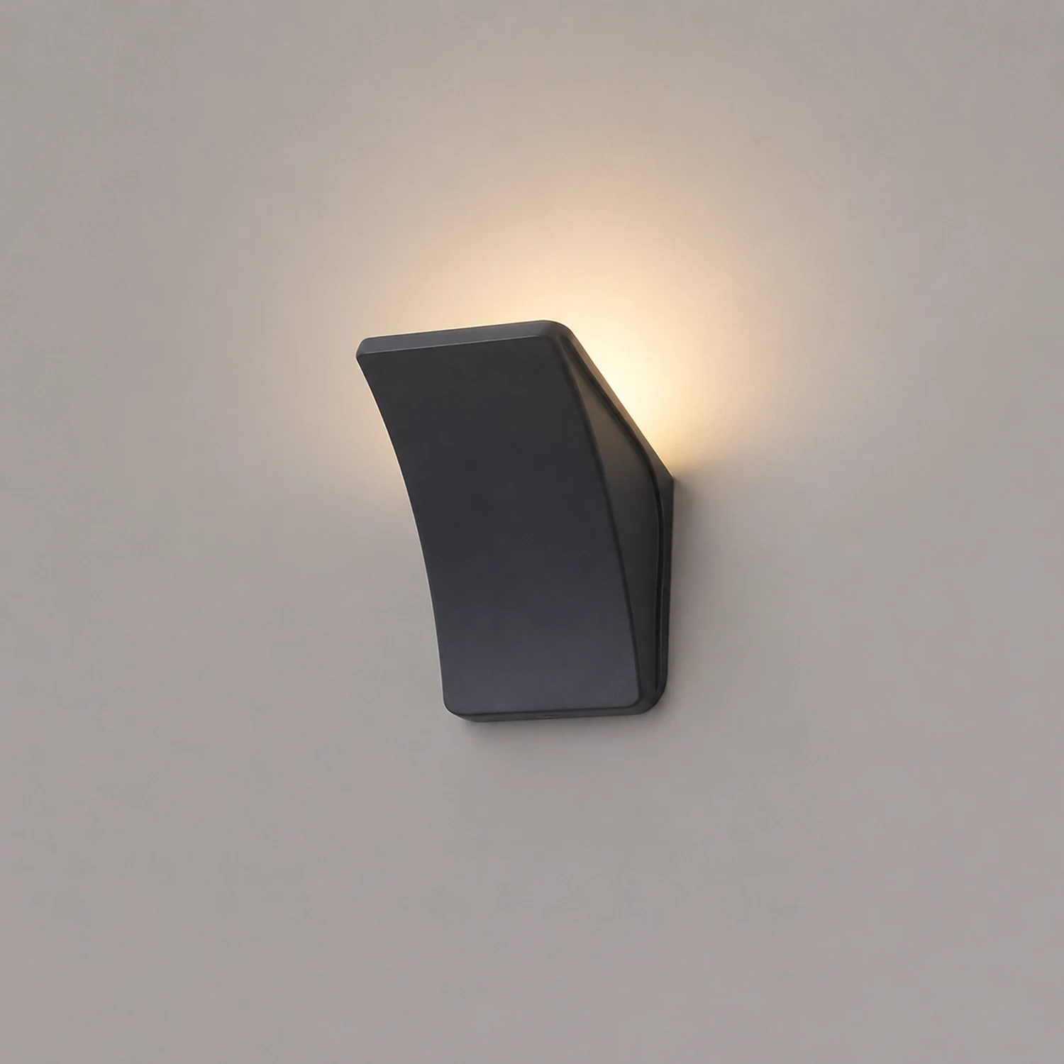 Unique LED 12W Black Modern Wall Sconces Wall Lamp Outdoor Wall Lights - Lumpaz