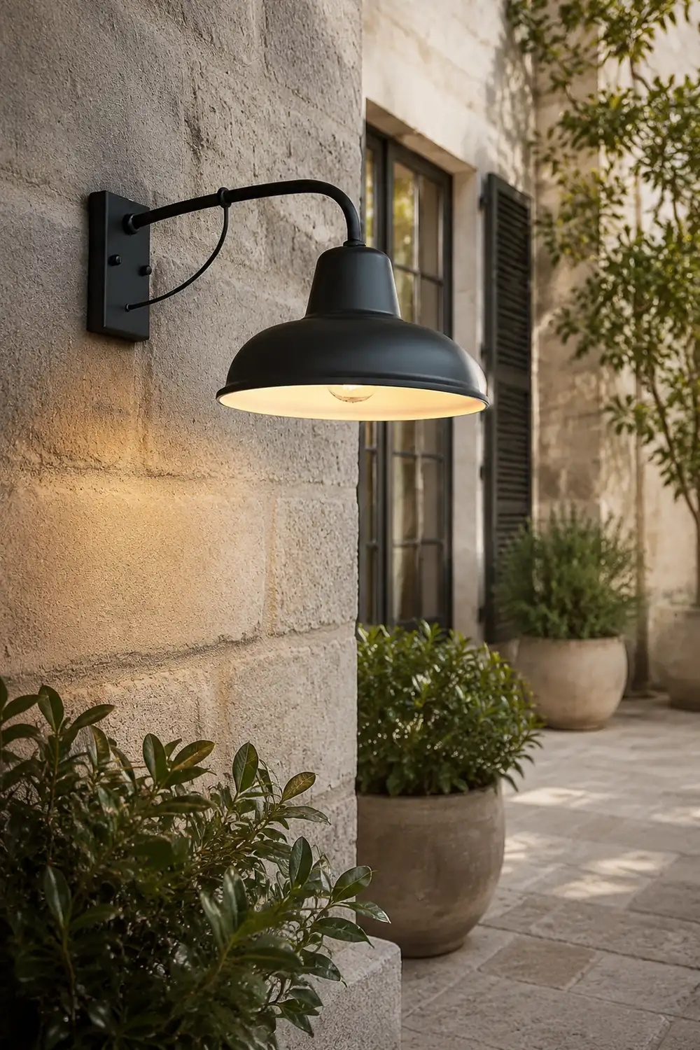 Vintage Trumpet Shaped LED Waterproof Retro Outdoor Wall Lights Wall Lamp - Lumpaz