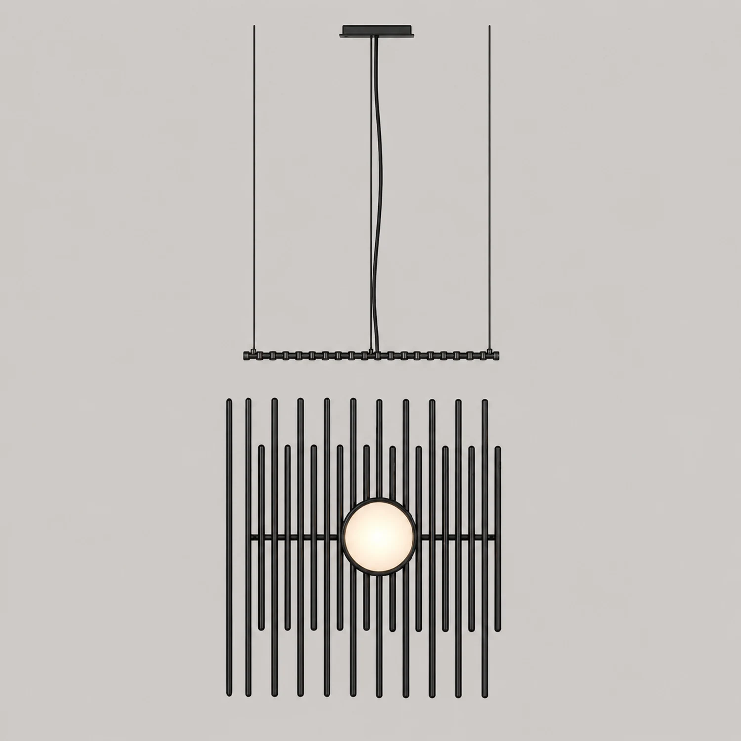 Black Rhythm Collection Chandeliers - Lumpaz