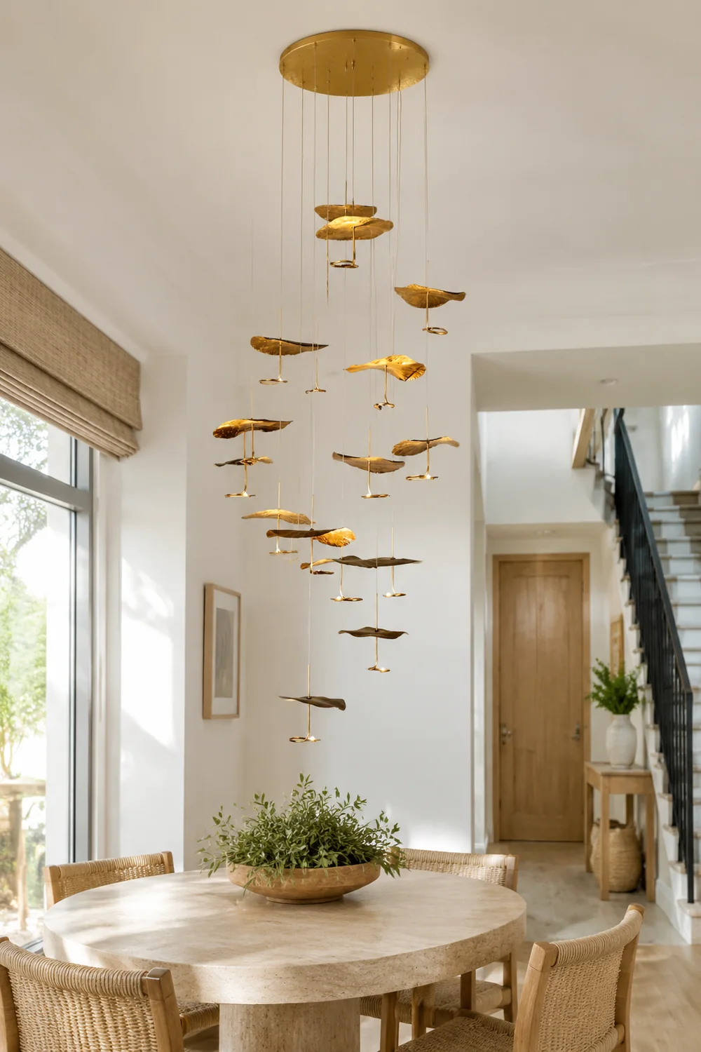 Lotus Leaf Chandelier - Lumpaz