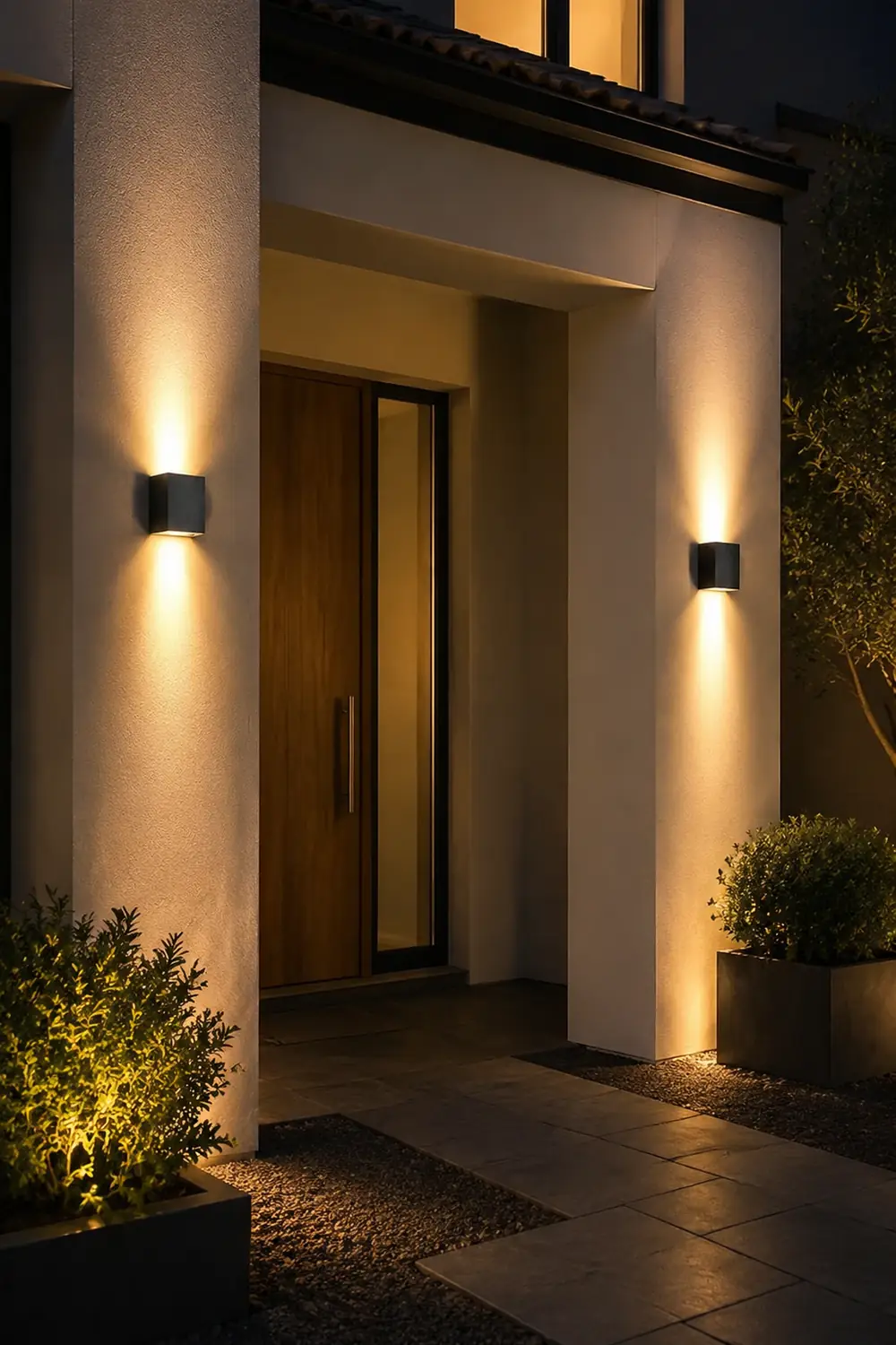 Rectangular Waterproof Up Down Lighting Led Modern Wall Washer Lights - Lumpaz