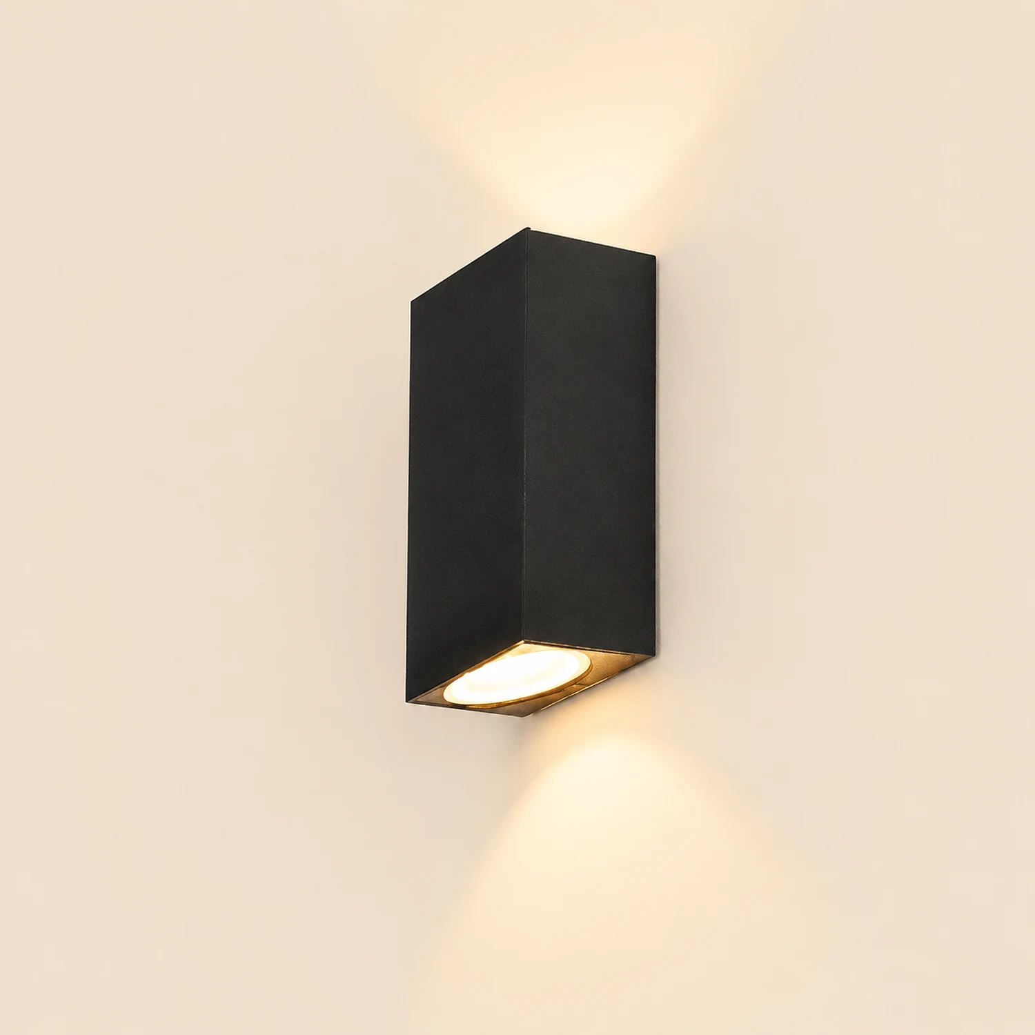 Modern Square Design Outdoor Waterproof Wall Light for Villa Courtyard Balcony - Lumpaz