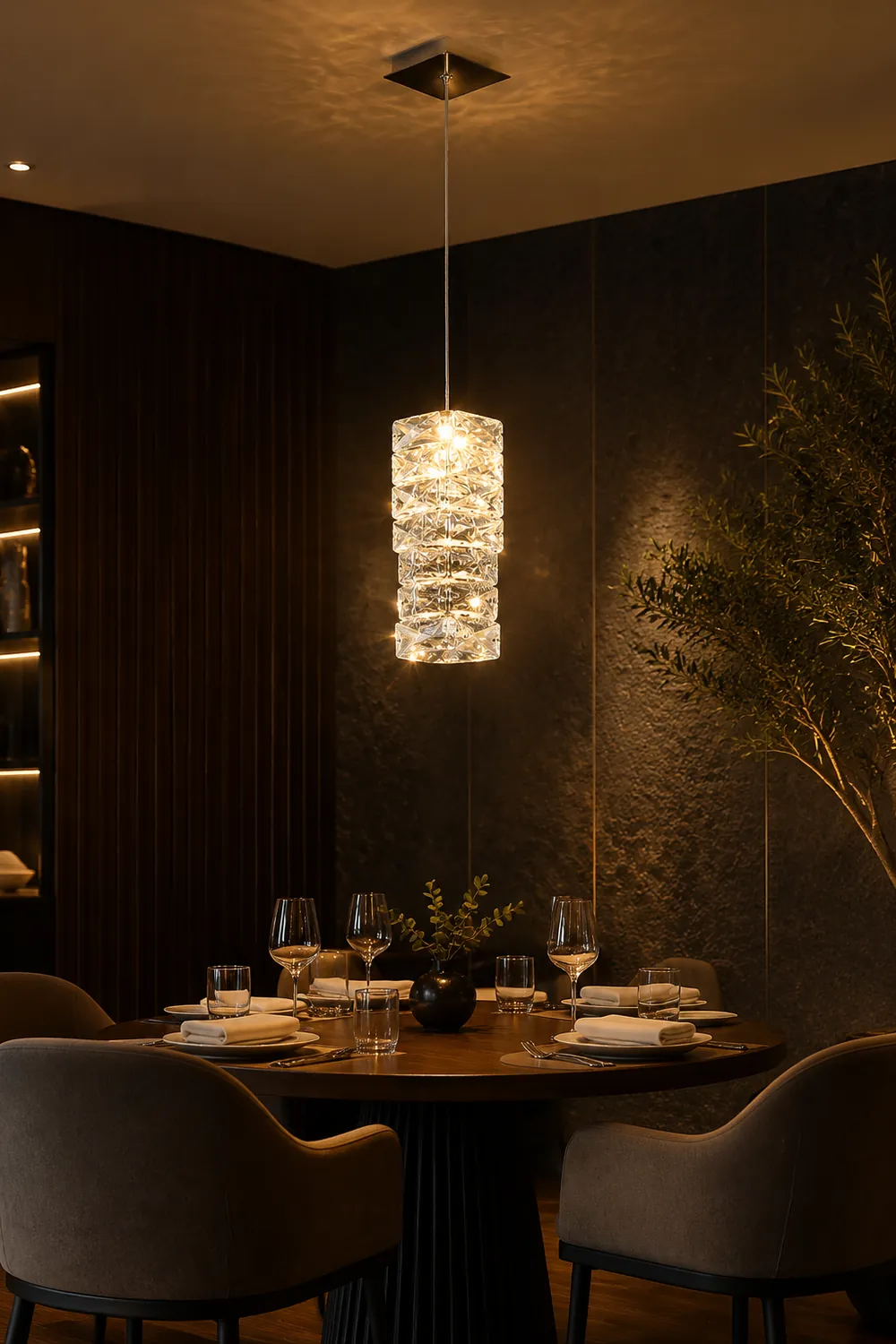 Leuchten Crystal Pendant Lamp - Lumpaz