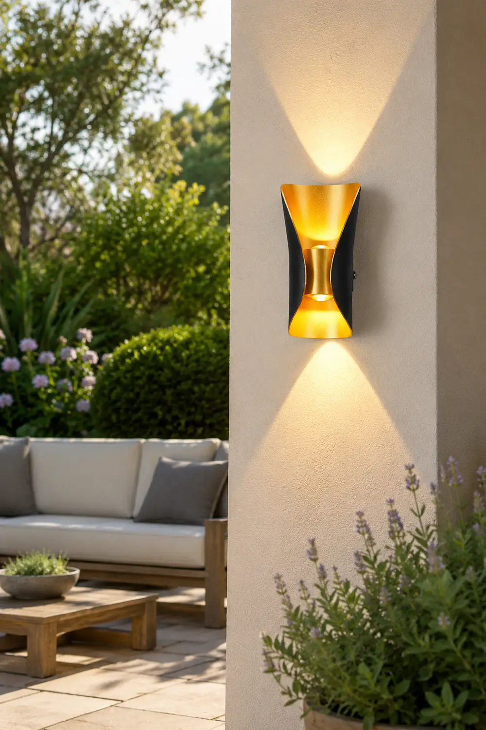 Unique Creative Up and Down Lights Outdoor Wall Lights Waterproof Wall Sconces Wall Lamp - Lumpaz