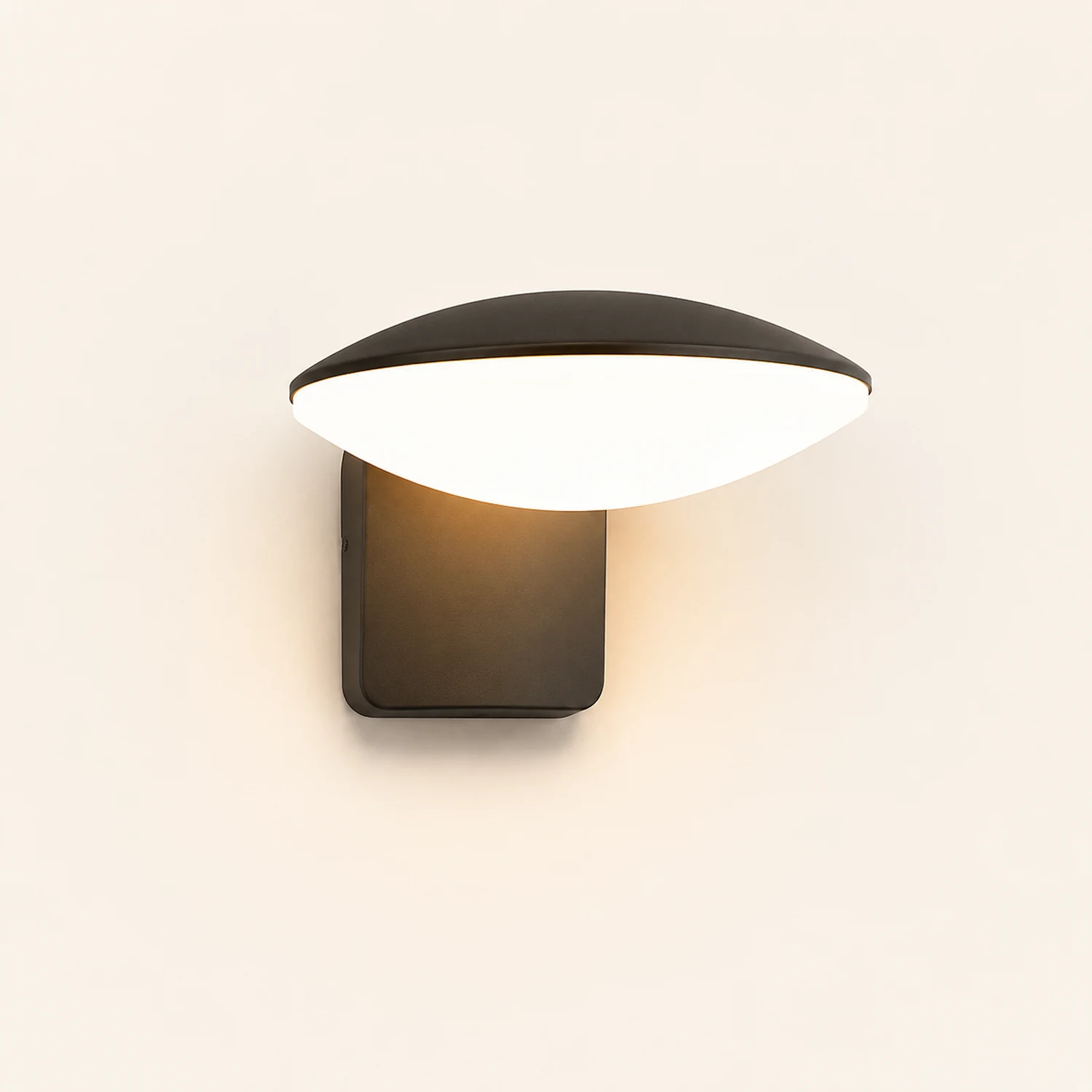 Waterproof Modern Simple Outdoor Solar LED Wall Light for Terrace Balcony - Lumpaz