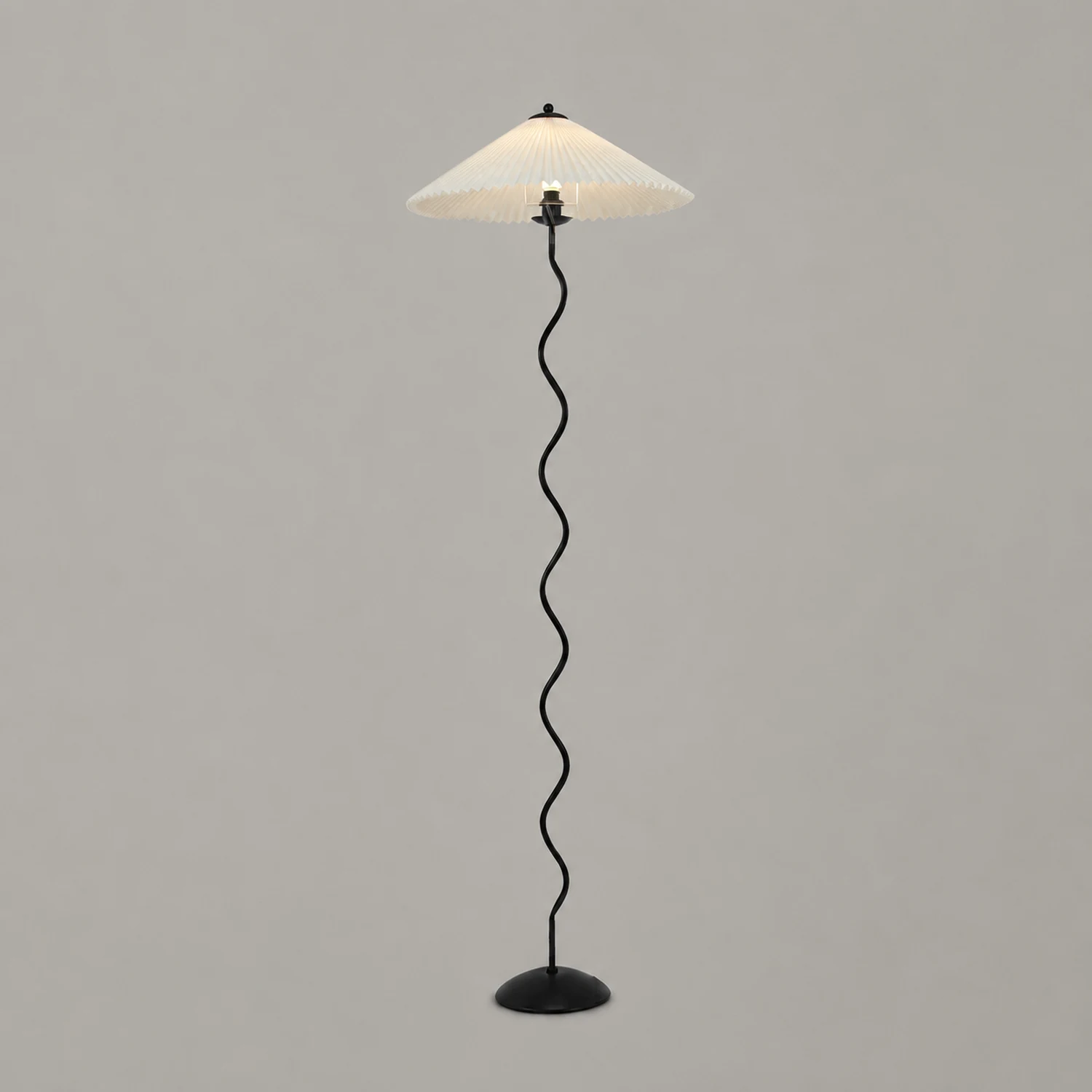 Wiggly Pleated Floor Lamp - Lumpaz