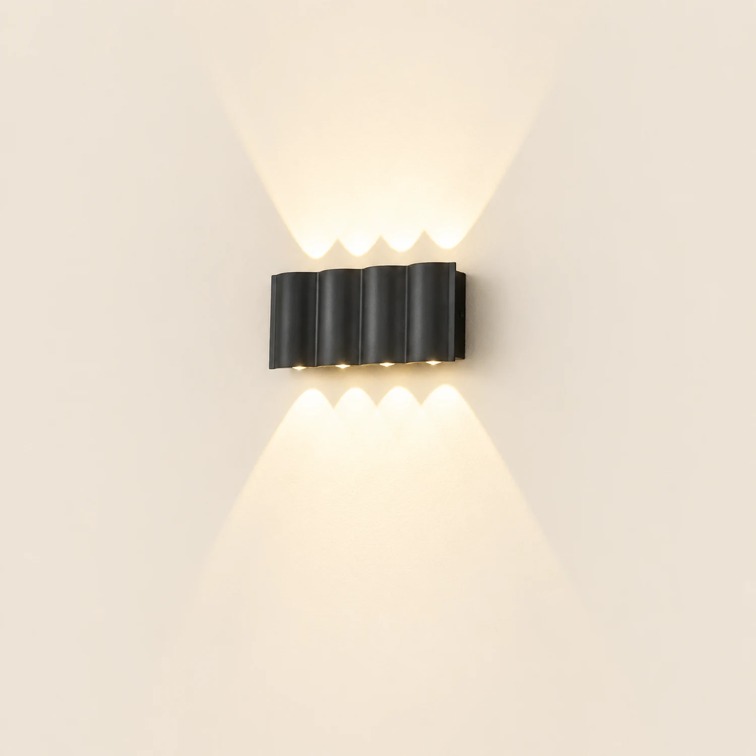 Creative Wave Up and Down Light LED Waterproof Modern Wall Washer Light - Lumpaz