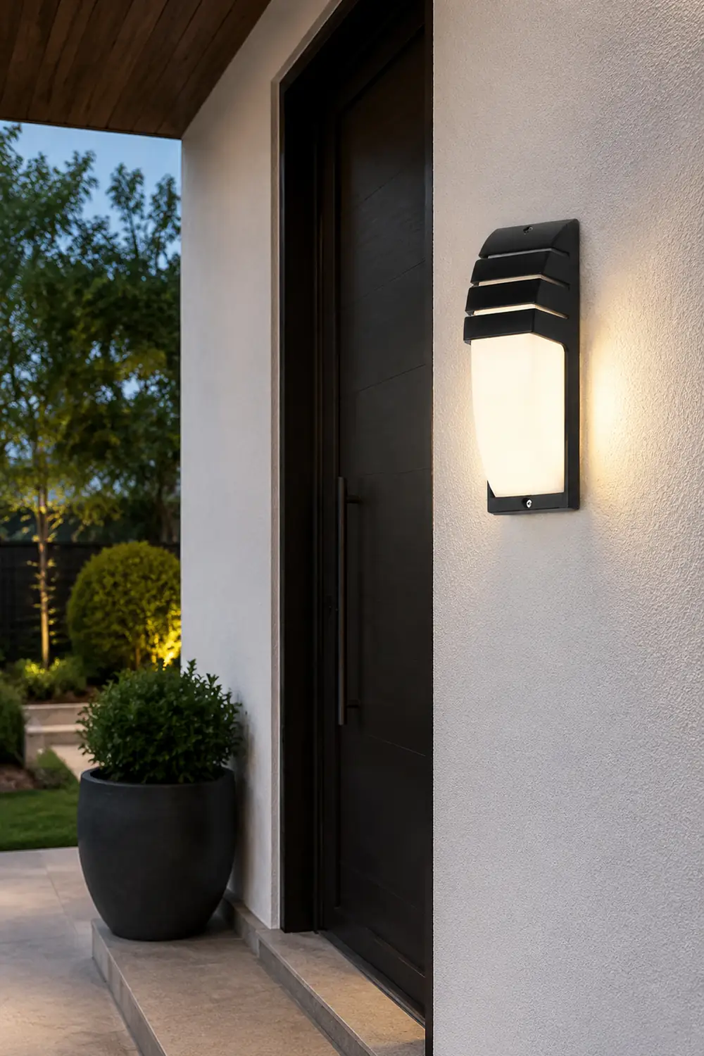 Motion Sensor Waterproof LED Wall Lights for Outdoor Balcony Terrace Aisle - Lumpaz