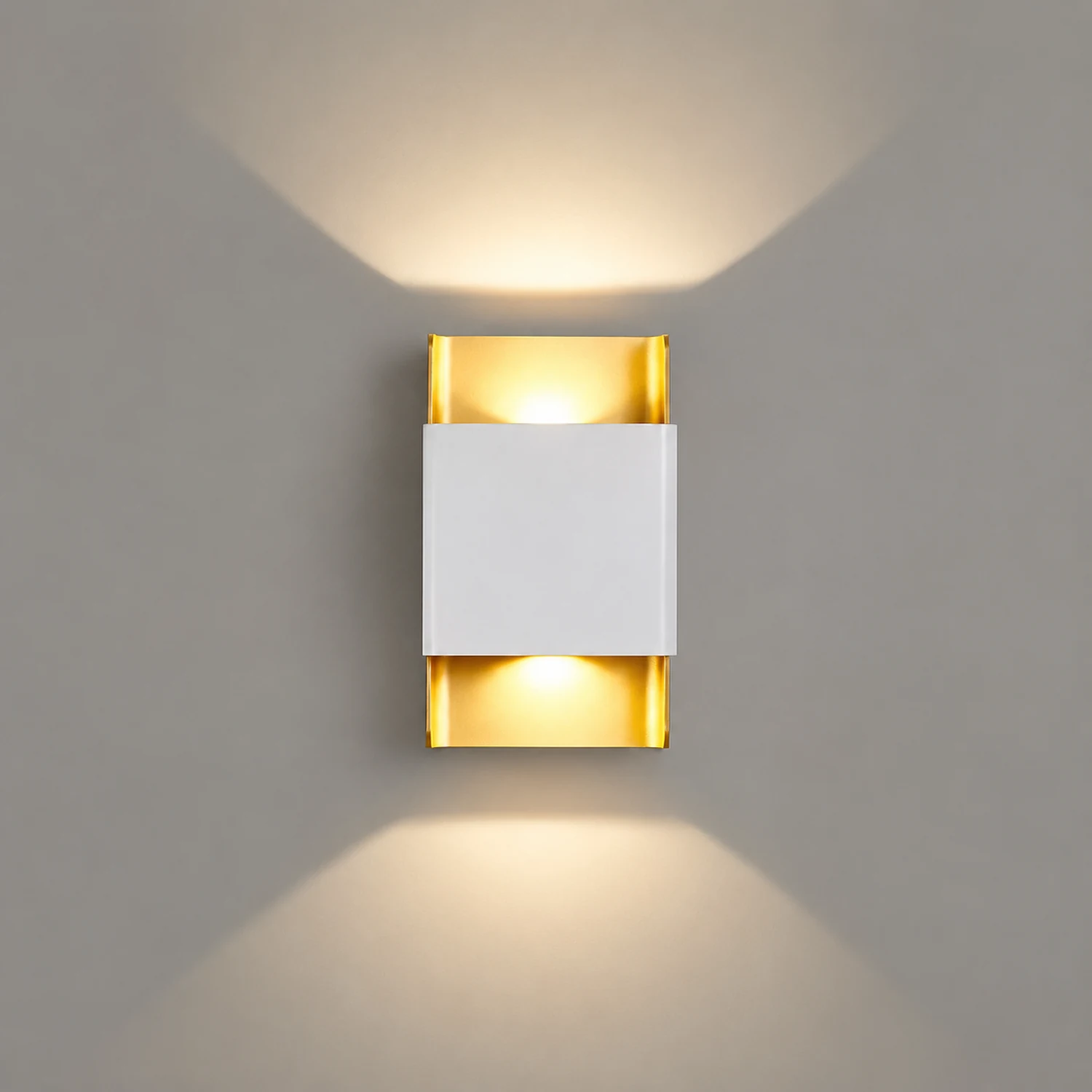 LED Up and Down Lights COB Waterproof Metal Modern Outdoor Wall Lamps - Lumpaz
