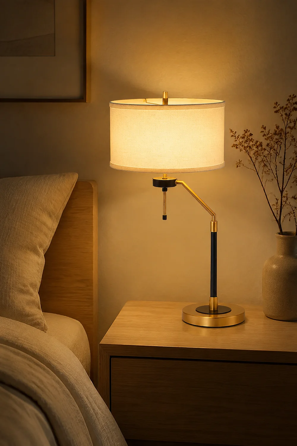 Drum Cloth Table Lamp - Lumpaz