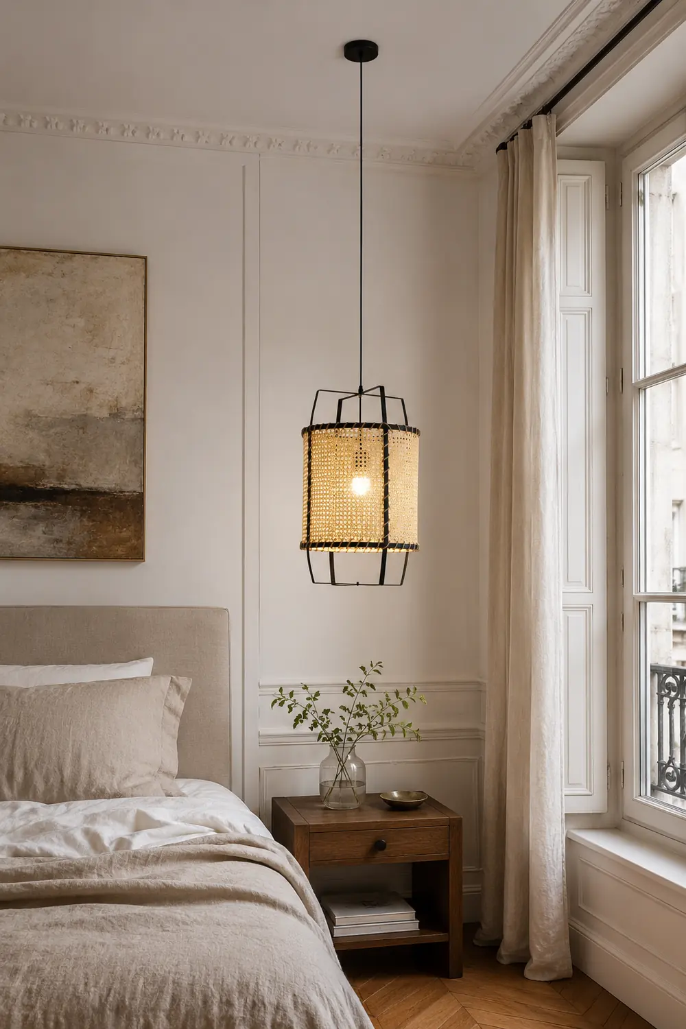 Rattan Cane Pendant Lamp - Lumpaz