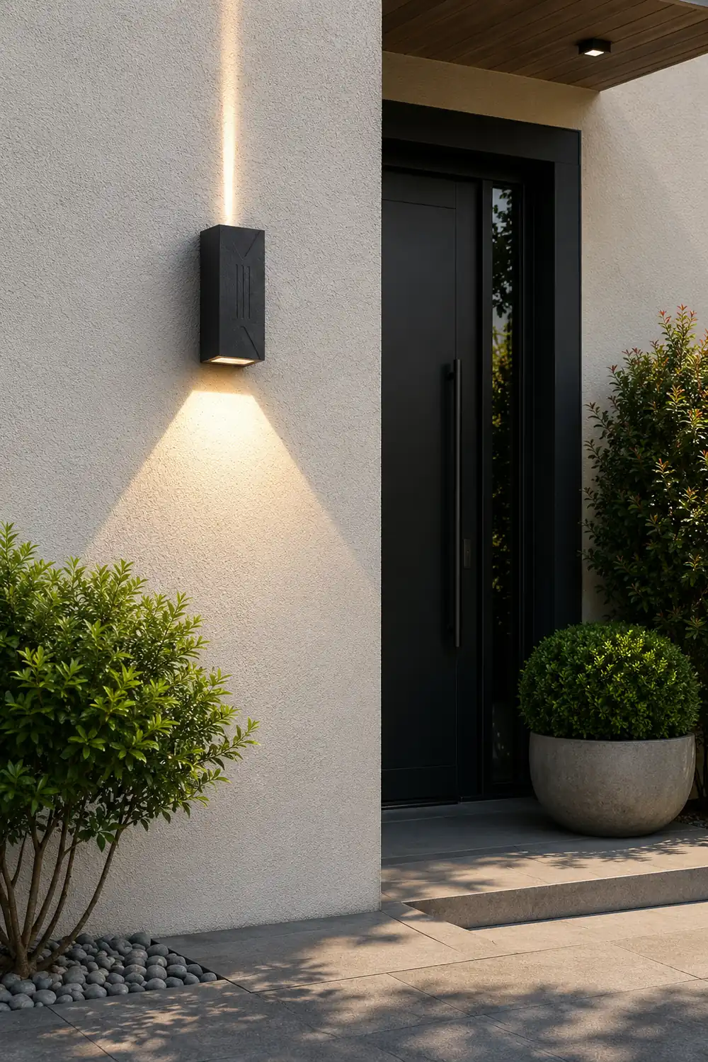 Waterproof Outdoor Up and Down Lights LED Wall Lamp for Villa Balcony Garden - Lumpaz