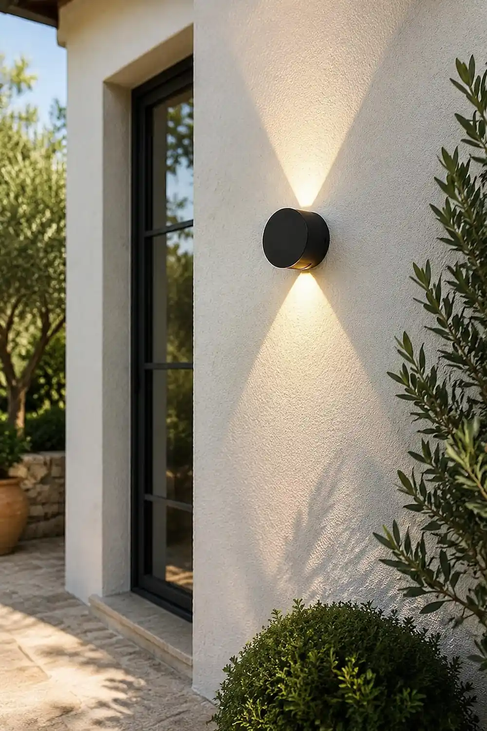 Round Up and Down Lights Waterproof LED Wall Lights for Indoor Outdoor Balcony - Lumpaz