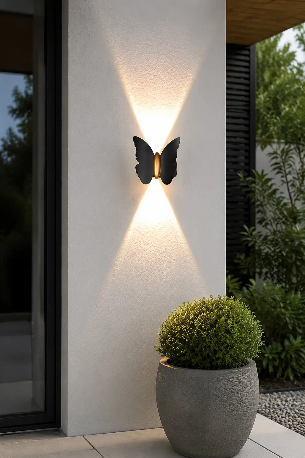 Butterflies Up and Down Light LED Waterproof Outdoor Wall Washer Lights - Lumpaz
