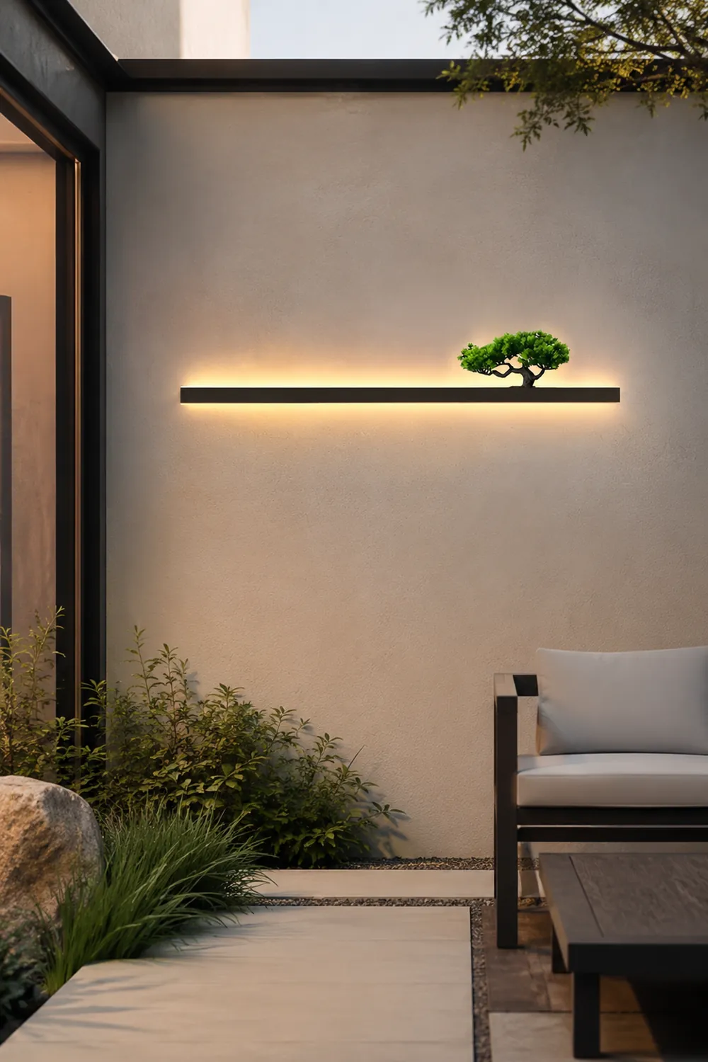 Waterproof Strip Landscape Decorative Modern Outdoor Wall Lights Sconces - Lumpaz
