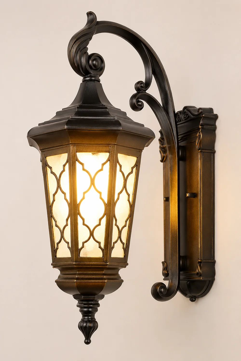 Outdoor Retro Waterproof Wall Lamp Decorative Lighting for Villa Courtyard Balcony - Lumpaz