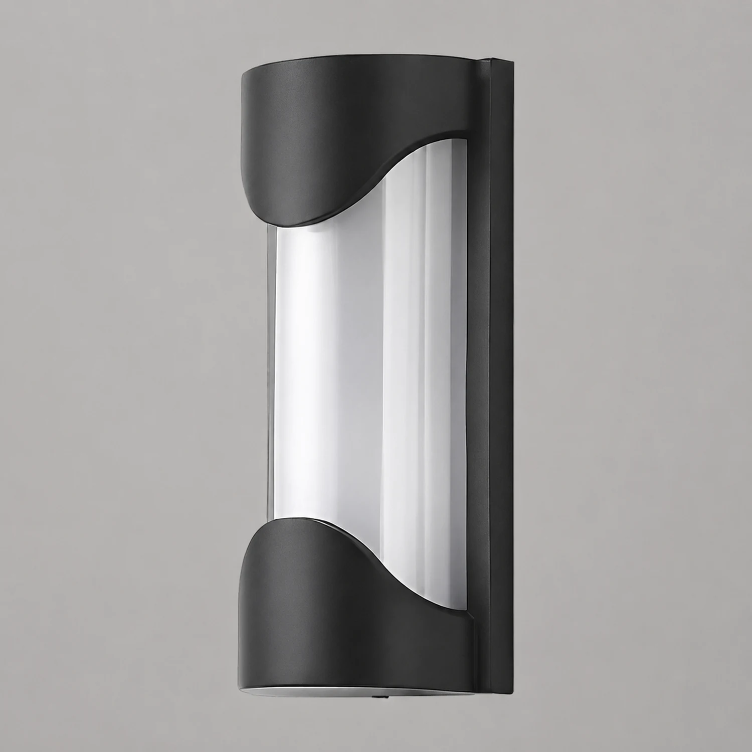 Creative Waterproof LED Black Modern Outdoor Wall Lamp Exterior Lights - Lumpaz