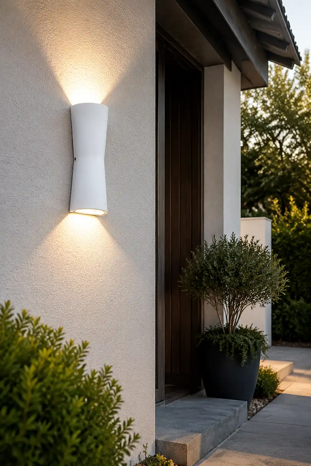 Waterproof LED Up and Down Lights Modern Wall Lamp Wall Washer Light - Lumpaz