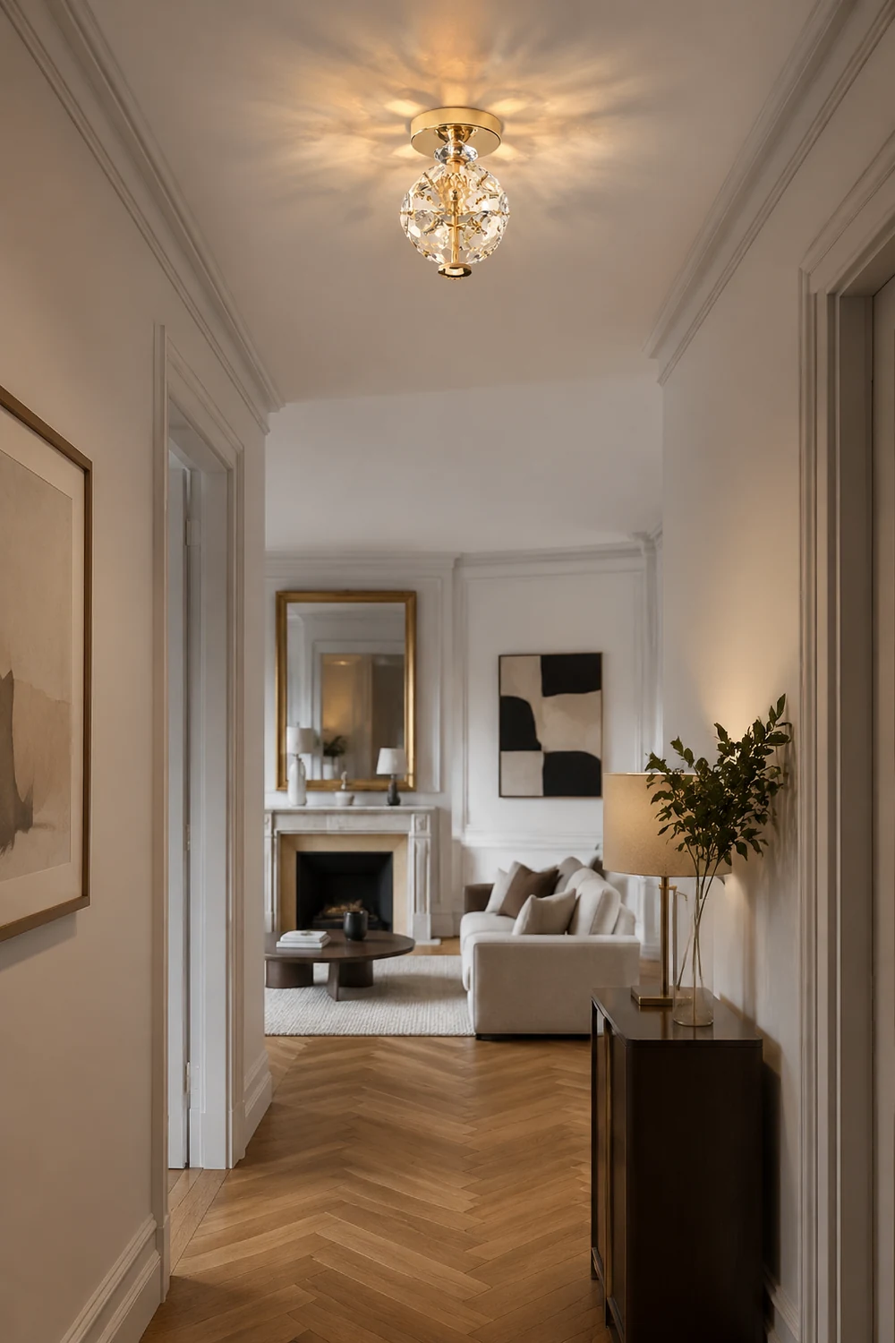 Crystal Ball Ceiling Lamp - Lumpaz