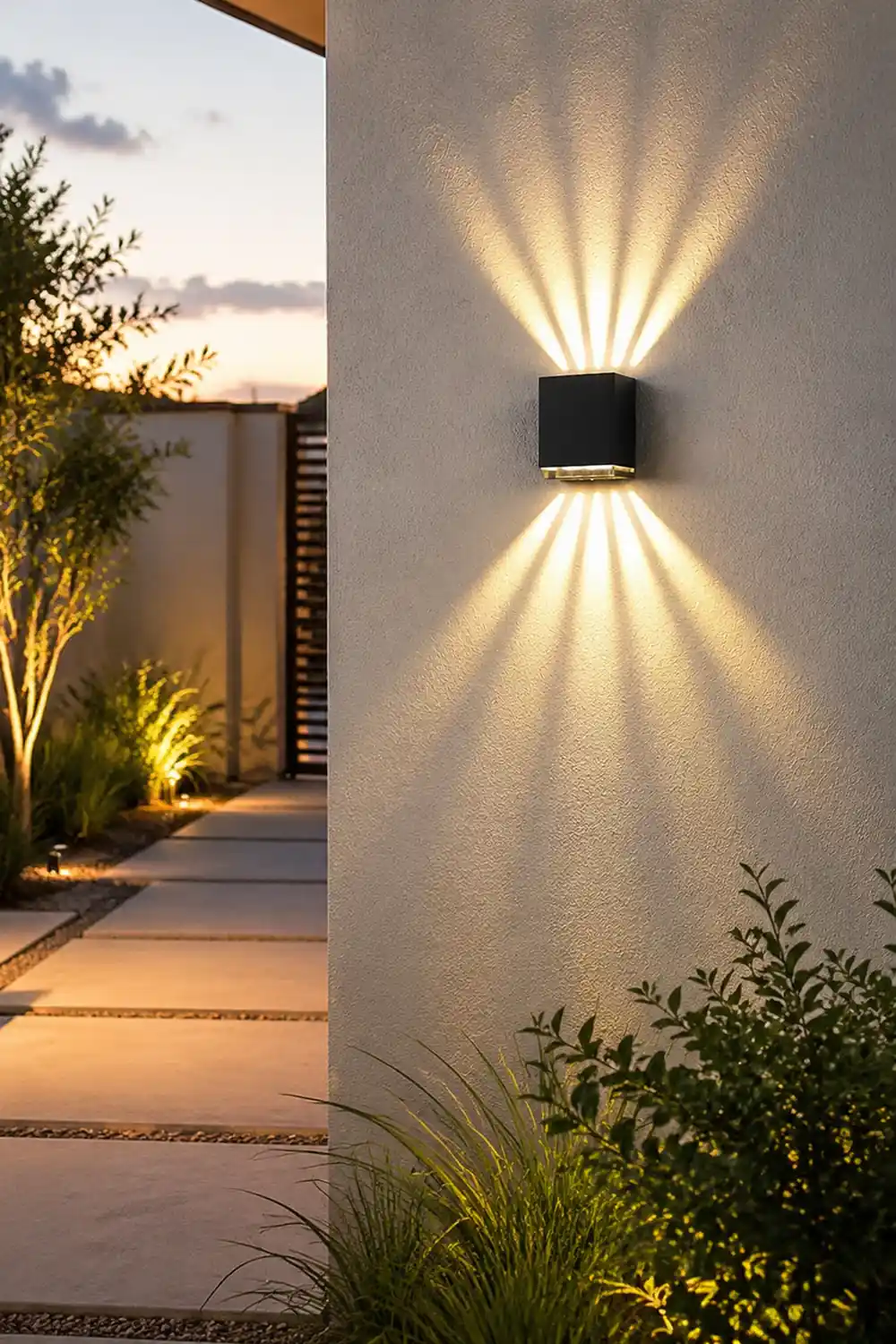 Creative LED Up and Down Lights Outdoor Wall Lights Wall Lamp Wall Sconce Lighting - Lumpaz