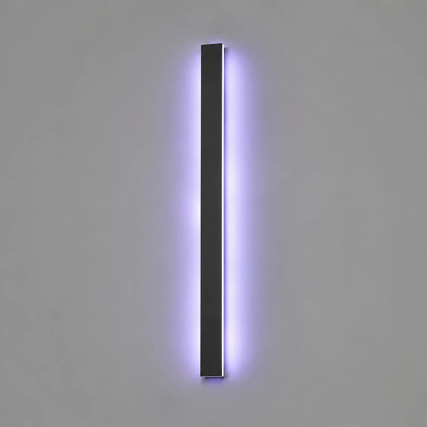 Black Long Strip LED RGB Outdoor Waterproof Wall Light - Lumpaz