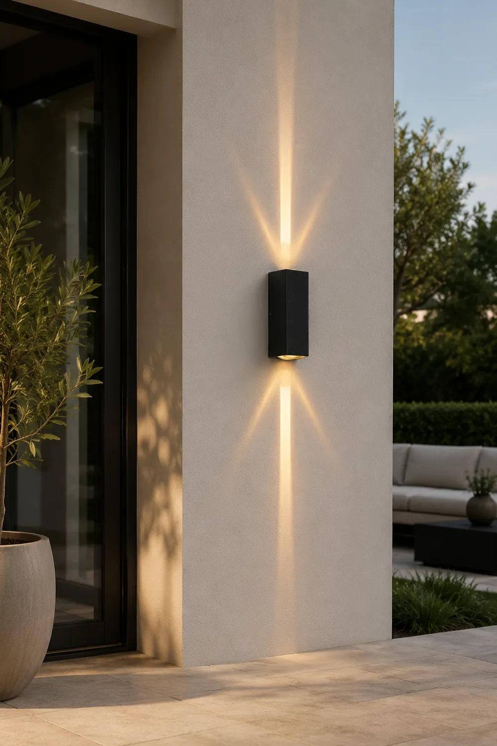 Waterproof Multipurpose Up Down Lighting Spotlight Outdoor Wall Lights - Lumpaz