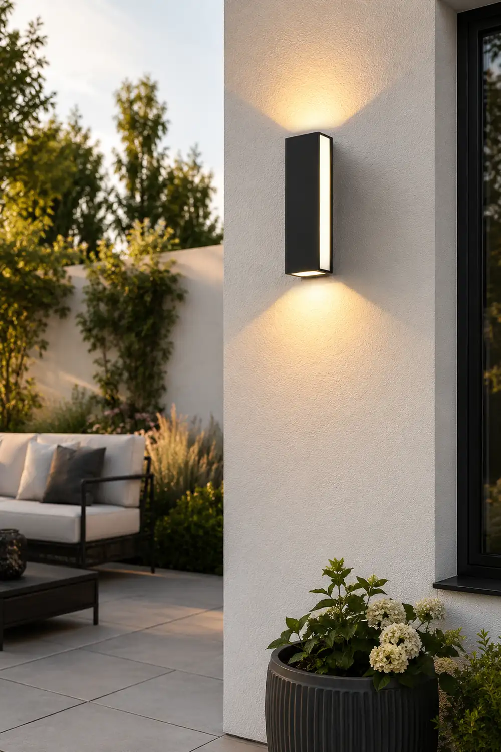 Outdoor Waterproof LED Exterior Wall Lights for Courtyard Garden Fence Decorative - Lumpaz