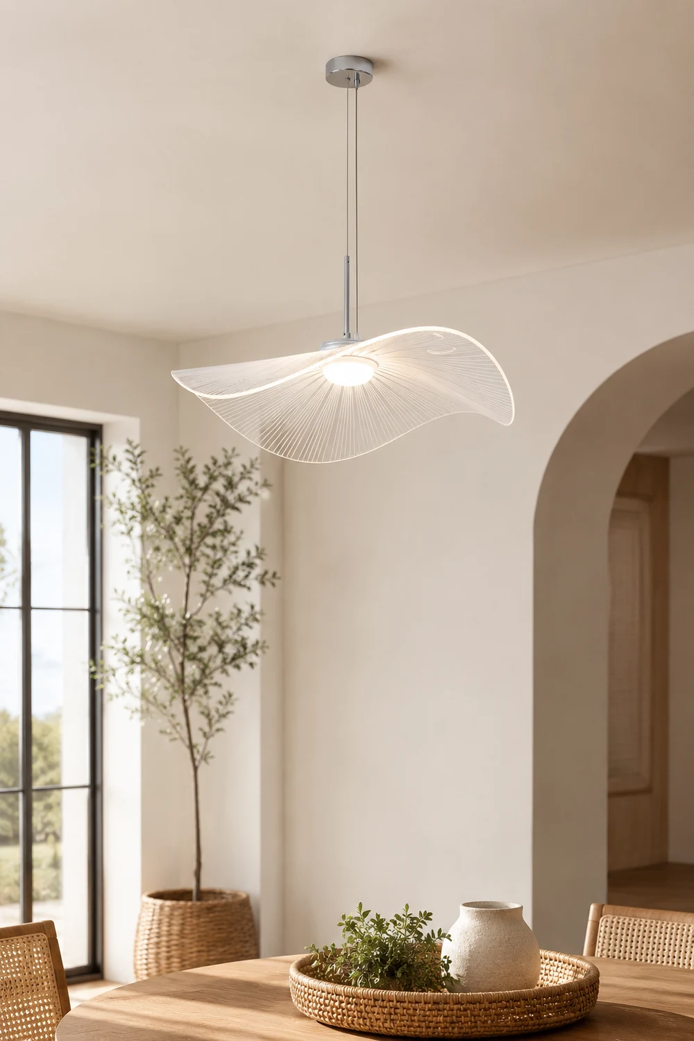 Round Tiered Pendant Light - Lumpaz