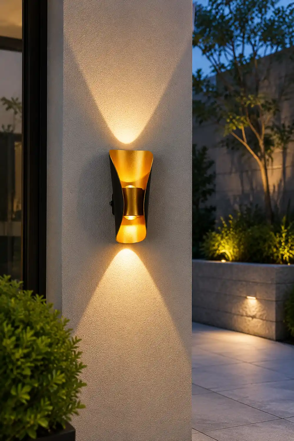 Unique Creative Up and Down Lights Outdoor Wall Lights Waterproof Wall Sconces Wall Lamp - Lumpaz