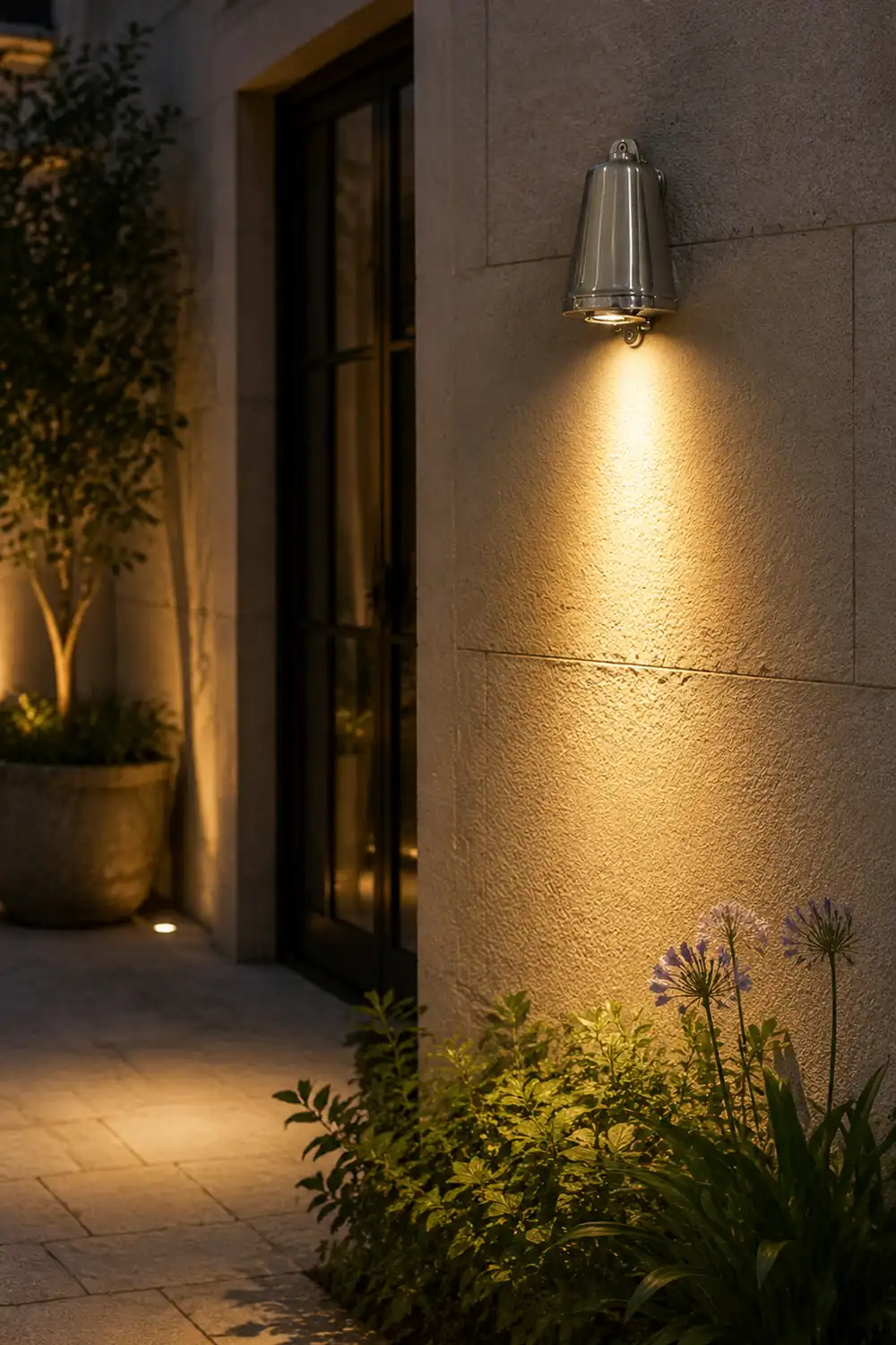 Vintage Bell-shaped Wall Lamp Outdoor Wall Lights Fixture LED Wall Sconce Lighting - Lumpaz